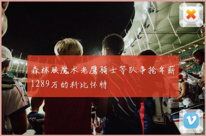 森林狼魔术老鹰骑士等队争抢年薪1289万的科比怀特